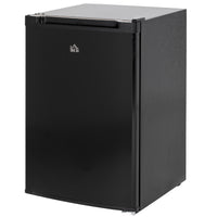 Upright Freezer, 3 Cu.Ft Mini Freezer with Reversible Single Door, Adjustable Thermostat for Home, Dorm, Black