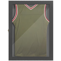 28" x 35" Hockey Jersey Frame, Jersey Shadow Box for Basketball Football Baseball, Black