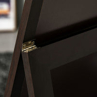 58" x 20" Full Length Mirror with Frame, Floor Standing Mirror, Rectangular Full Body Mirror for Bedroom, Living Room, Brown