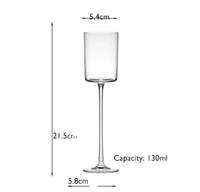 4PCS Champagne Flute Glasses Cocktail Glasses Elegantly Designed Hand Blown, Lead Free,  Champagne Cups Set of 4