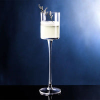 4PCS Champagne Flute Glasses Cocktail Glasses Elegantly Designed Hand Blown, Lead Free,  Champagne Cups Set of 4