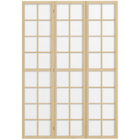 3 Panel Room Divider, 5.6 ft Folding Wall Divider Room Partition for Home Office, Bedroom