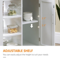 Kitchen Island, Compact Kitchen Cart on Wheels with Open Shelf & Storage Drawer for Dining Room, Kitchen, White
