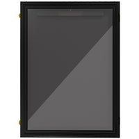 24" x 32" Hockey Jersey Frame, Jersey Shadow Box for Basketball, Football, Baseball, Black