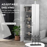 69" Pantry Cabinet with Storage, Kitchen Pantry Storage Cabinet with Soft Close Doors and Adjustable Shelves, White