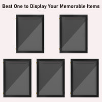 24" x 32" Hockey Jersey Frame, Jersey Shadow Box for Basketball, Football, Baseball, Black