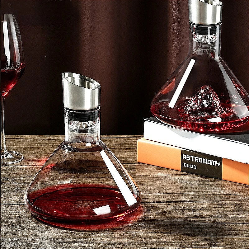 High-end Wine Separator Luxury Red Wine Decanter Transparent Nordic Wine Dispenser Multiple Capacity Decanter Drinking Utensils