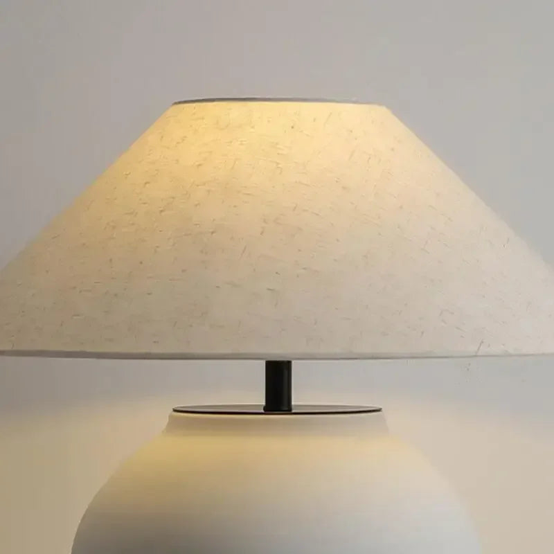 Retro Ceramic Floor Lamp, Bedroom Table Floor Lamp, Living Room Bedside Floor Lamp, Room Decoration Indoor Lighting Lamp