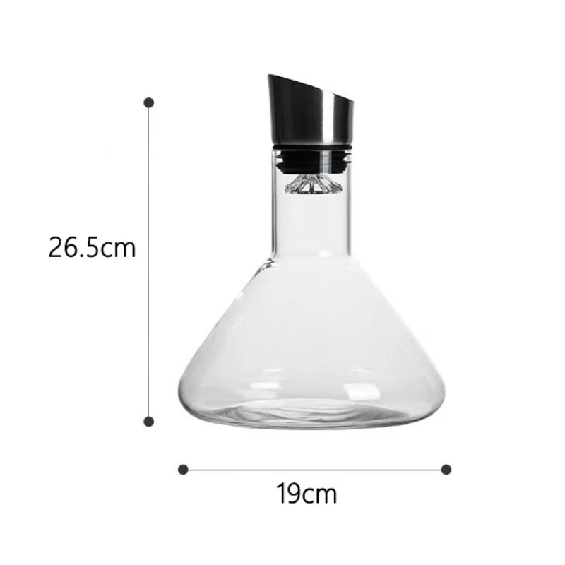High-end Wine Separator Luxury Red Wine Decanter Transparent Nordic Wine Dispenser Multiple Capacity Decanter Drinking Utensils