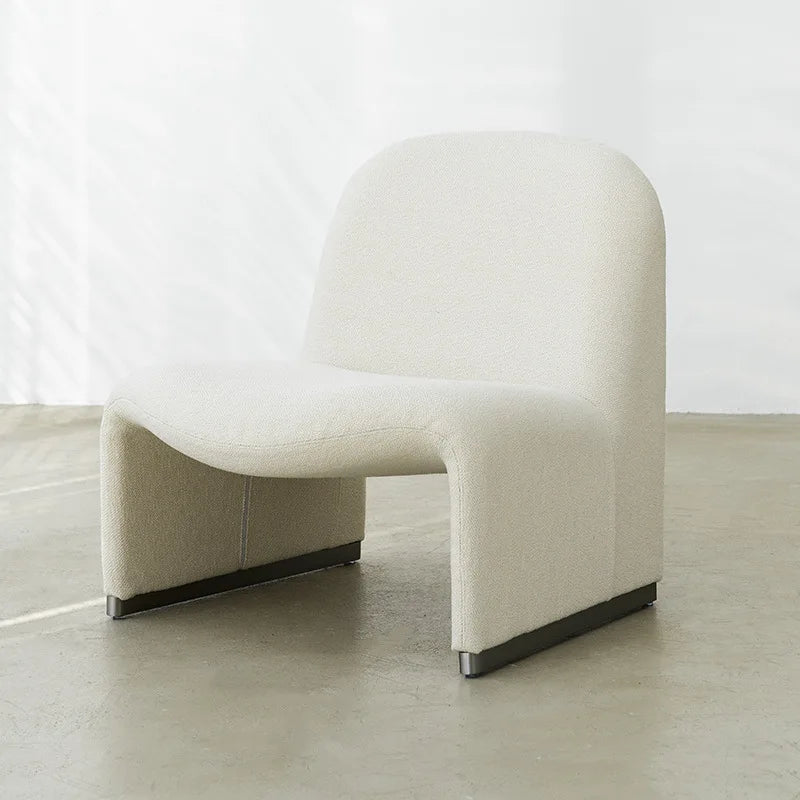 MOMO Hill Designer Chair Single Sofa Small Household Lounge Chair Scandinavian Bauhaus Chair Vintage Sofa Chair