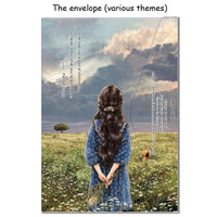 Amishop-Counted Cross Stitch Kit, The Natural Animals and Garden Flowers Little House, Beautiful Lovely, Dim 03731