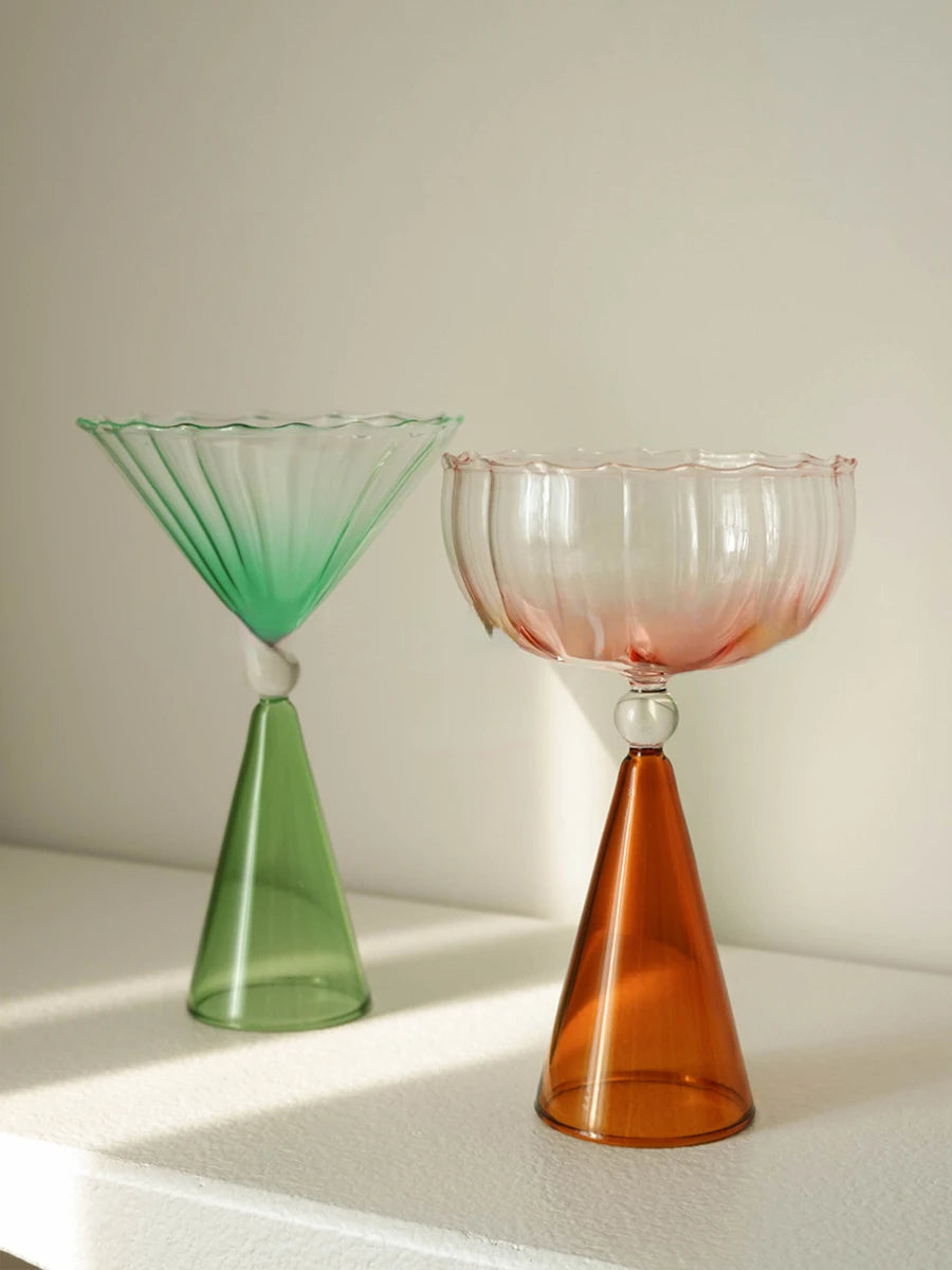 1pc Champagne Coupe Cocktail Glass Flutes Glass Whiskey Cups Tall Glasses Glass Cups Champagne Flute Wine Goblet