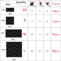 10/17/32/58pcs 3D Mirror Stickers Acrylic Triangles Self-adhesive Diamonds DIY Wall Mirror Stickers for Living Room Home Decor