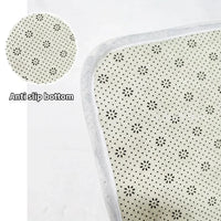 Cream Color Irregular Oval Carpets for Living Room Children Bedroom Rug Ins Soft Fluffy Bedside Rugs Short Plush Large Area Mats