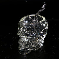 80/150/350 ML Skull Glasses Novelty Drinking Glassware Gothic Kitchen Decor Skull Face Beer Mug Halloween Decor for KTV Bar Club