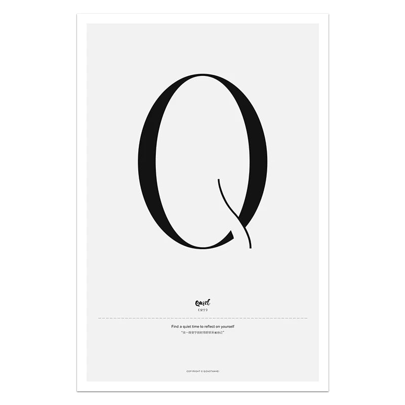 Quote Words Nordic Style Canvas Painting Simple Love Posters and Prints for Living Room Couples Wall Art Painting Home Decor