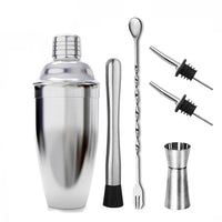 UPORS Stainless Steel Cocktail Shaker Mixer Wine Martini Boston Shaker For Bartender Drink Party Bar Tools 550ML/750ML