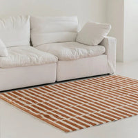 Modern Fashion Minimalist Carpets for Living Room Fluffy Soft Plush Floor Mat Ins Style Bedroom Decor Plaid Rug Ковер Tapis 러그
