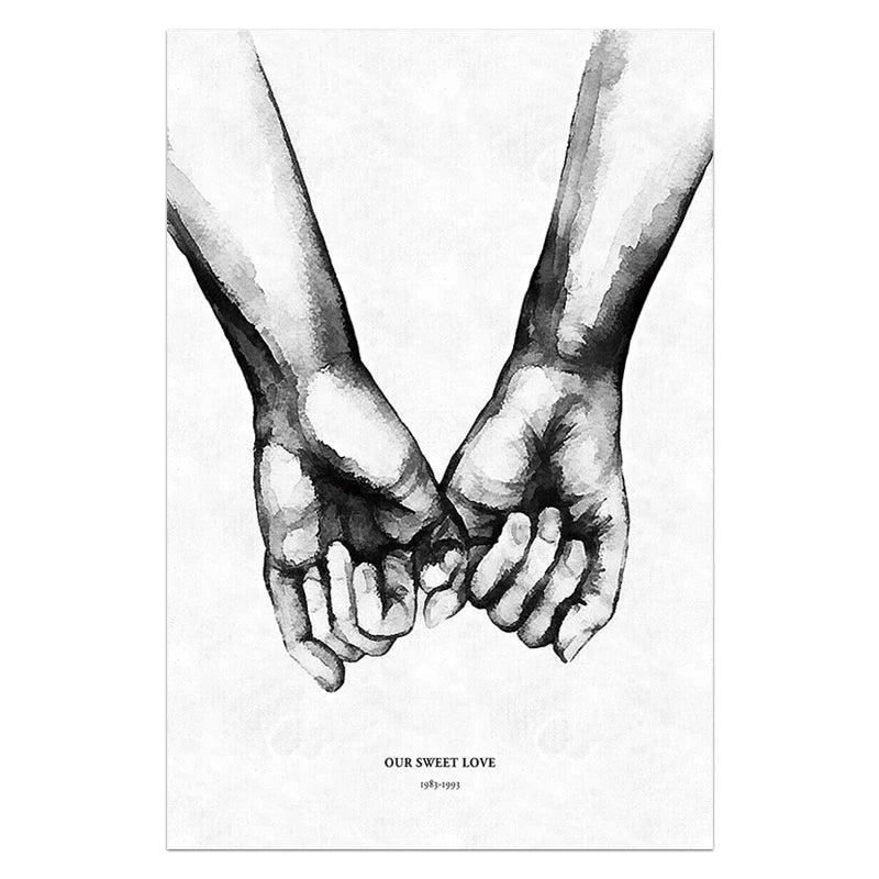 Quote Words Nordic Style Canvas Painting Simple Love Posters and Prints for Living Room Couples Wall Art Painting Home Decor