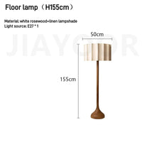 Wabi Sabi Floor Lamp Minimalist Solid Wood Lamp