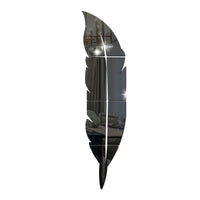 3D Dancing Feathers Mirror Wall Stickers DIY Art Atmosphere Home Shining Wall Stickers House Decoration Living Room Decoration