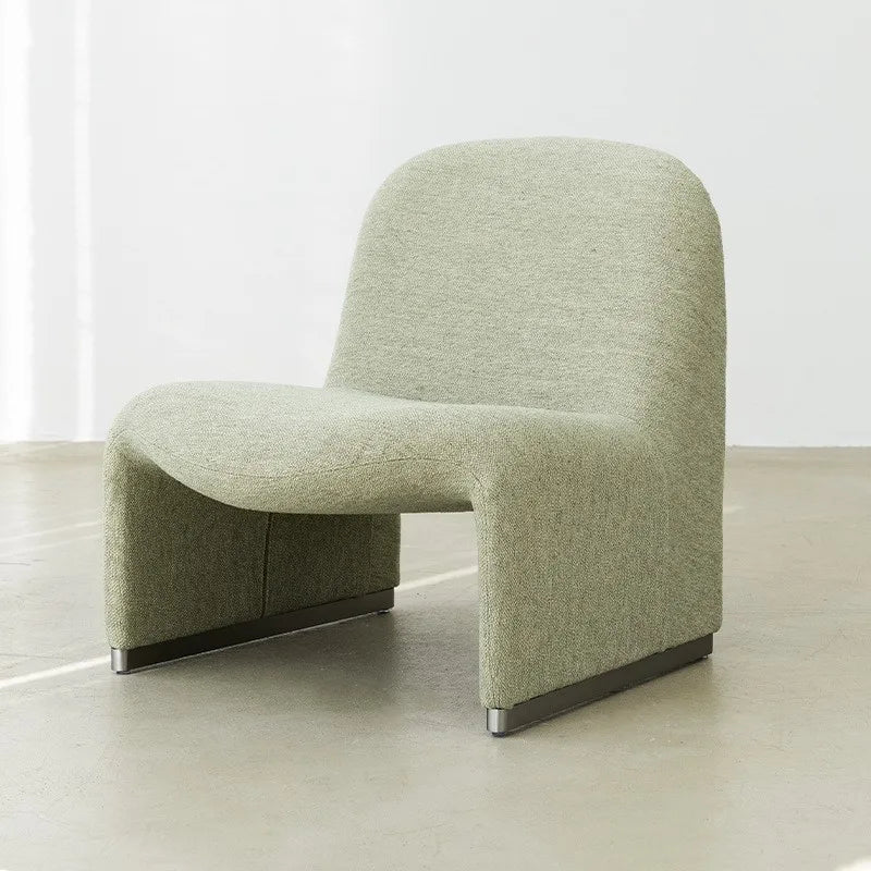 MOMO Hill Designer Chair Single Sofa Small Household Lounge Chair Scandinavian Bauhaus Chair Vintage Sofa Chair