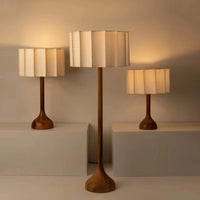 Wabi Sabi Floor Lamp Minimalist Solid Wood Lamp