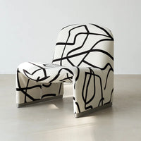 MOMO Hill Designer Chair Single Sofa Small Household Lounge Chair Scandinavian Bauhaus Chair Vintage Sofa Chair