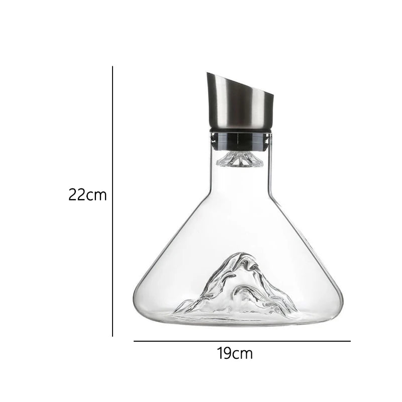 High-end Wine Separator Luxury Red Wine Decanter Transparent Nordic Wine Dispenser Multiple Capacity Decanter Drinking Utensils