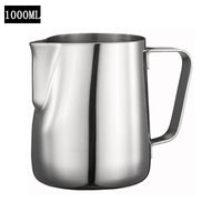 Stainless Steel Coffee Pitcher Espresso Milk Frothing Jug Barista Craft Coffee Latte Milk Frothing Jug Milk Cream Frother Cup