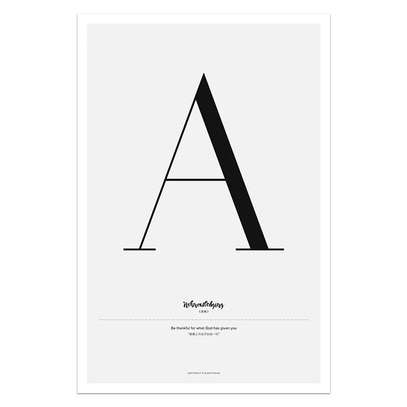 Quote Words Nordic Style Canvas Painting Simple Love Posters and Prints for Living Room Couples Wall Art Painting Home Decor