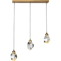 Nordic Crystal Pendant Light for Living Room Bar Hanging  Lustre  For Bedroom Bedside LED Wall Lights Indoor Lighting Fixtures