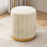 Fashion Storage Stool, Shoe Changing Stool, Makeup Stool, Bedroom Dressing Table Round Stool, New Round Stool with Storage Space
