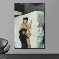 Scandinavian Simple Wall Art Sexy Supermodel Kate Moss HD Canvas Poster Print for Home Bedroom Living Room Decoration Gifts