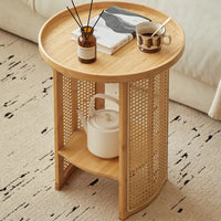 Rattan Weaving Bamboo Coffee Tables