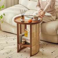 Rattan Weaving Bamboo Coffee Tables
