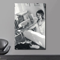Scandinavian Simple Wall Art Sexy Supermodel Kate Moss HD Canvas Poster Print for Home Bedroom Living Room Decoration Gifts