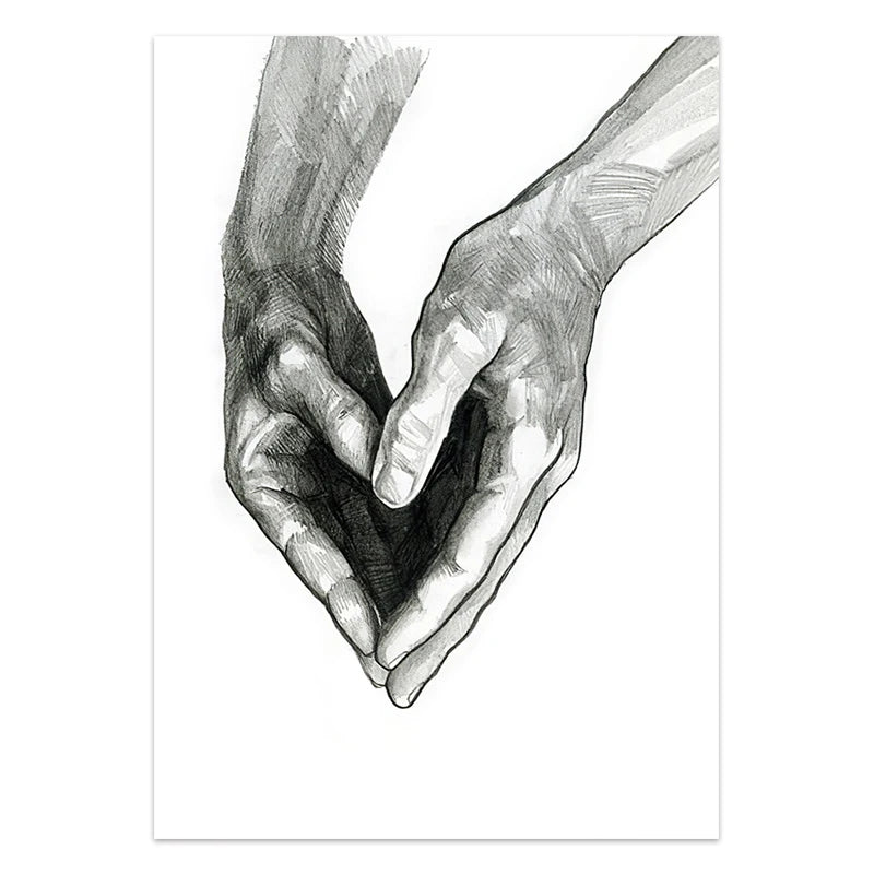 Quote Words Nordic Style Canvas Painting Simple Love Posters and Prints for Living Room Couples Wall Art Painting Home Decor