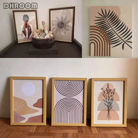 Abstract Paintings Lines Botanical Boho Posters Picture Canvas Painting Matisse Character Landscape Wall Art Room Decor Poster