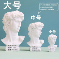 David Creative Portrait Vase Human Head Flower Vases Decorative Ornaments Resin David Home Flowers Art Decor