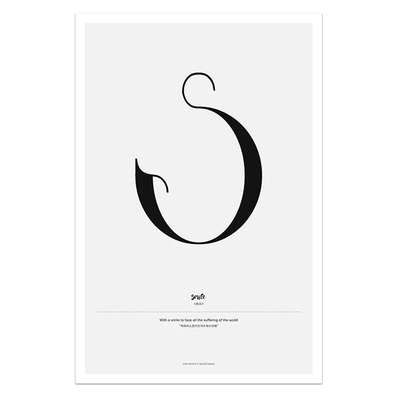 Quote Words Nordic Style Canvas Painting Simple Love Posters and Prints for Living Room Couples Wall Art Painting Home Decor
