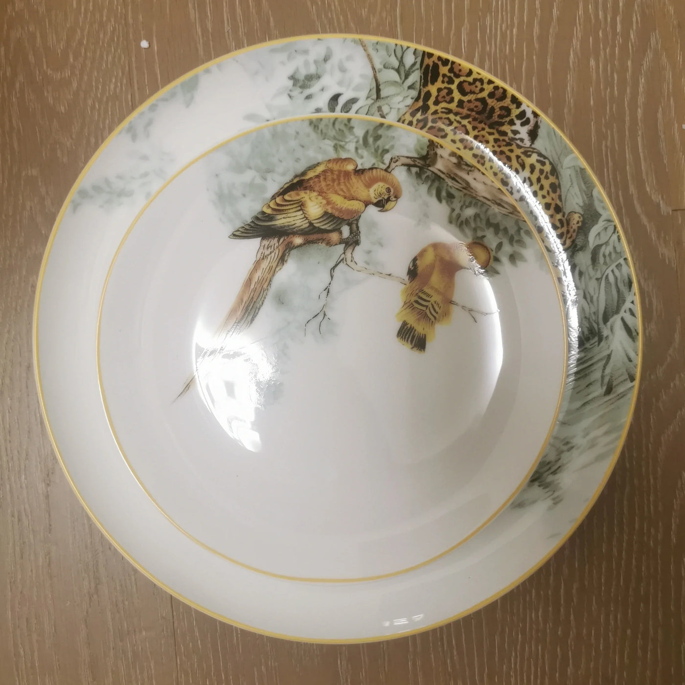 European ceramic western dinner plate, jungle set, steak plate, Coffee cup, afternoon , personalized gift set