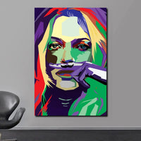 Scandinavian Simple Wall Art Sexy Supermodel Kate Moss HD Canvas Poster Print for Home Bedroom Living Room Decoration Gifts
