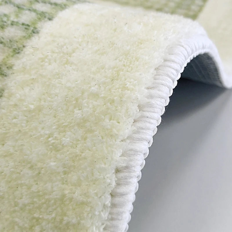 Modern Style Carpets for Living Room Home Fluffy Soft Floor Mat Thicken Anti-slip Bedroom Decor Round Carpet Washable Lounge Rug