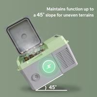 12 Volt Car Refrigerator, 12QT Car Fridge Electric Cooler, 12/24V DC and 110-240V AC, -4℉~68℉, Portable Refrigerator