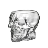 80/150/350 ML Skull Glasses Novelty Drinking Glassware Gothic Kitchen Decor Skull Face Beer Mug Halloween Decor for KTV Bar Club