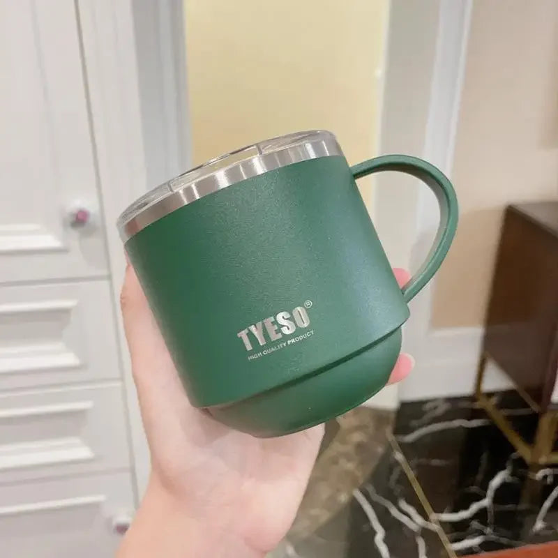 600ml 750ml 900ml Coffee Cup Thermal Vacuum Mug Stainless Steel Non-slip Leak-Proof Thermos Insulated Cup Milk Tea Water Bottle