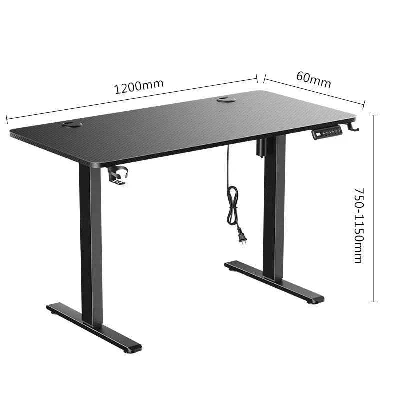 Smart Electric Standing Laptop Computer Motion Desk Height Adjustable Desk Lifting Table Standing Desk Sit Desk Home Office