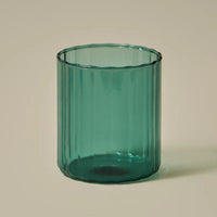 6 Colors Glass Cups Heat Resistant Glass Cup Brewing Mugs Stripe Glass Tea Office Juice Coffee Milk Mug Family Cups
