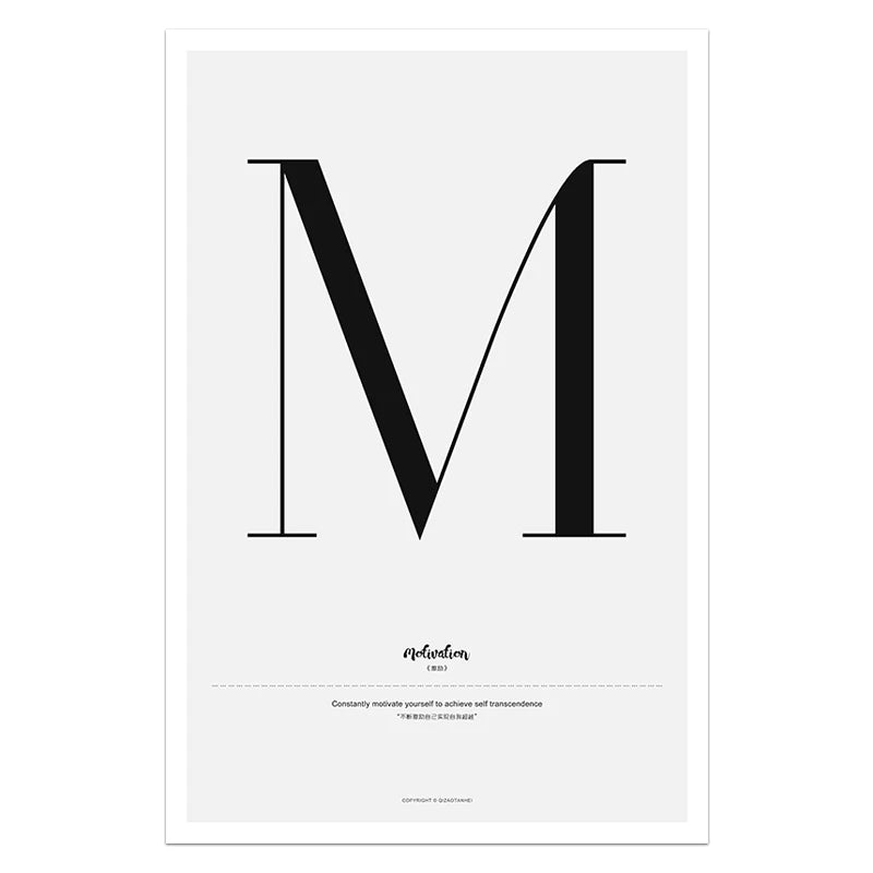 Quote Words Nordic Style Canvas Painting Simple Love Posters and Prints for Living Room Couples Wall Art Painting Home Decor